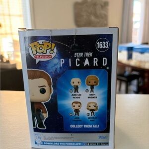 Funko Pop! Star Trek Picard Collectible - Blue and Black